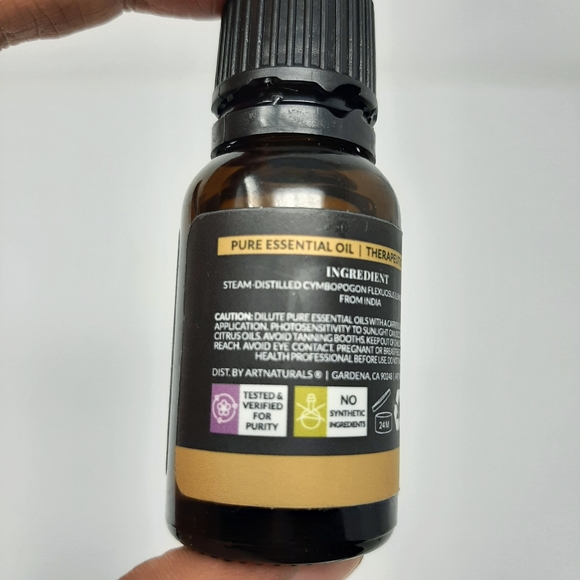 Artnatural Essentil Oil Lemongrass 3-Pack - .50 Fl Oz - Picture 5 of 7